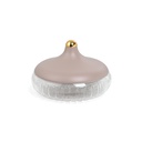 medium glass date bowl From Jiwar -  PURPLE + GOLD