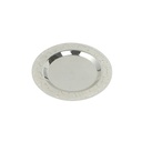 medium glass date bowl From Jiwar -  BEIGE + SILVER 
