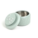 food warmer set From Jiwar -  HAZE BLUE + SILVER 