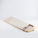 Iron Serving Tray From Jiwar -  Purple + Gold