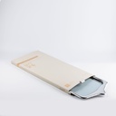 Iron Serving Tray From Jiwar -  Blue + Silver