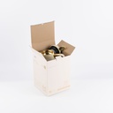 One Vacuum Flask For Tea And Coffee From Jiwar -  Ivory + Gold 
