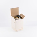 One Vacuum Flask For Tea And Coffee From Jiwar - Beige + Gold 