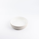 Salad Serving Bowl From Jiwar - Beige + Gold 