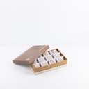 Arabic Coffee Set 12 Pcs From Jiwar - Beige + Gold 
