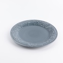 Dinner Set 18 Pc From Jiwar -  Blue + Silver
