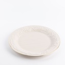 Dinner Set 18 Pc From Jiwar - Beige + Gold 