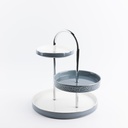 3 Layer Stand From Jiwar -  Blue + Silver