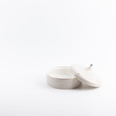 Medium Date Bowl From Jiwar -  Beige + Silver 