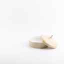 Medium Date Bowl From Jiwar -  Ivory + Gold 