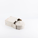 Medium Date Bowl From Jiwar - Beige + Gold 
