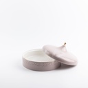 Large Date Bowl From Jiwar -  Purple + Gold