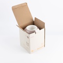 Flower Vase - L From Jiwar -  Purple + Gold