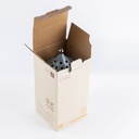 Porcelain Incense Burner From Jiwar -  Blue + Silver