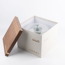 Cake Serving Set 9 Pcs From Jiwar -  Haze Blue + Silver 