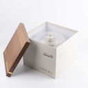 Cake Serving Set 9 Pcs From Jiwar -  Beige + Silver 
