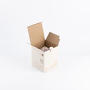 Small Electronic Candle From Jiwar -  Purple + Gold