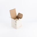 Small Electronic Candle From Jiwar -  Ivory + Gold 