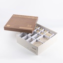 Tea And Arabic Coffee Set 19 Pcs From Jiwar -  Ivory + Gold 