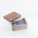 Turkish Coffee Set 12 Pcs From Jiwar -  Blue + Silver