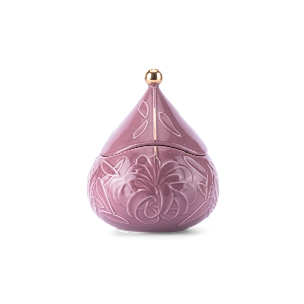 Large Date Bowl From Queen - Purple