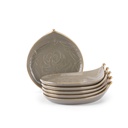 Cake  Serving Set 9Pcs From Queen - Grey
