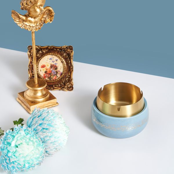An Ashtray From Joud - Blue