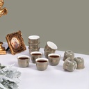 Arabic Coffee Sets From Joud - Grey