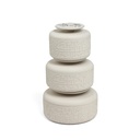 Food Warmer Set From Jiwar -  Beige + Silver 