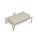 Stainless Steel Buffet - M From Jiwar -  Beige + Silver 