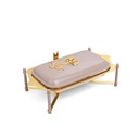 Stainless Steel Buffet - M From Jiwar -  Purple + Gold