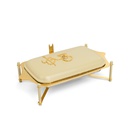 Stainless Steel Buffet - L From Jiwar -  Ivory + Gold 