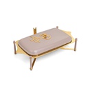 Stainless Steel Buffet - L From Jiwar -  Purple + Gold