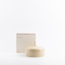 Medium Date Bowl From Jiwar -  Ivory + Gold 