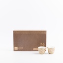 Arabic Coffee Set 12 Pcs From Jiwar -  Ivory + Gold 