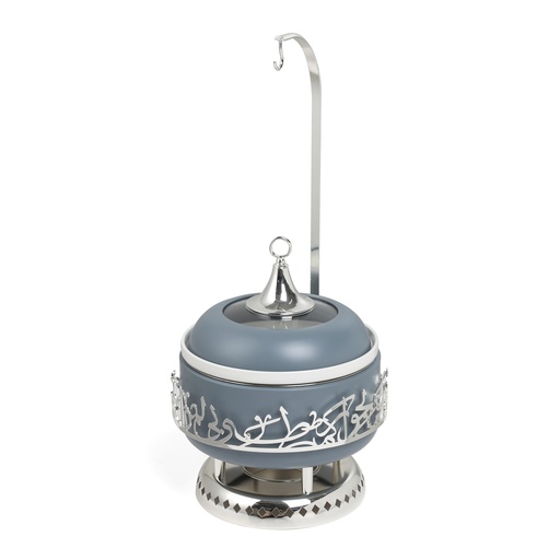 [HJ1367] Serving Buffet - M From Jiwar - Blue + Silver